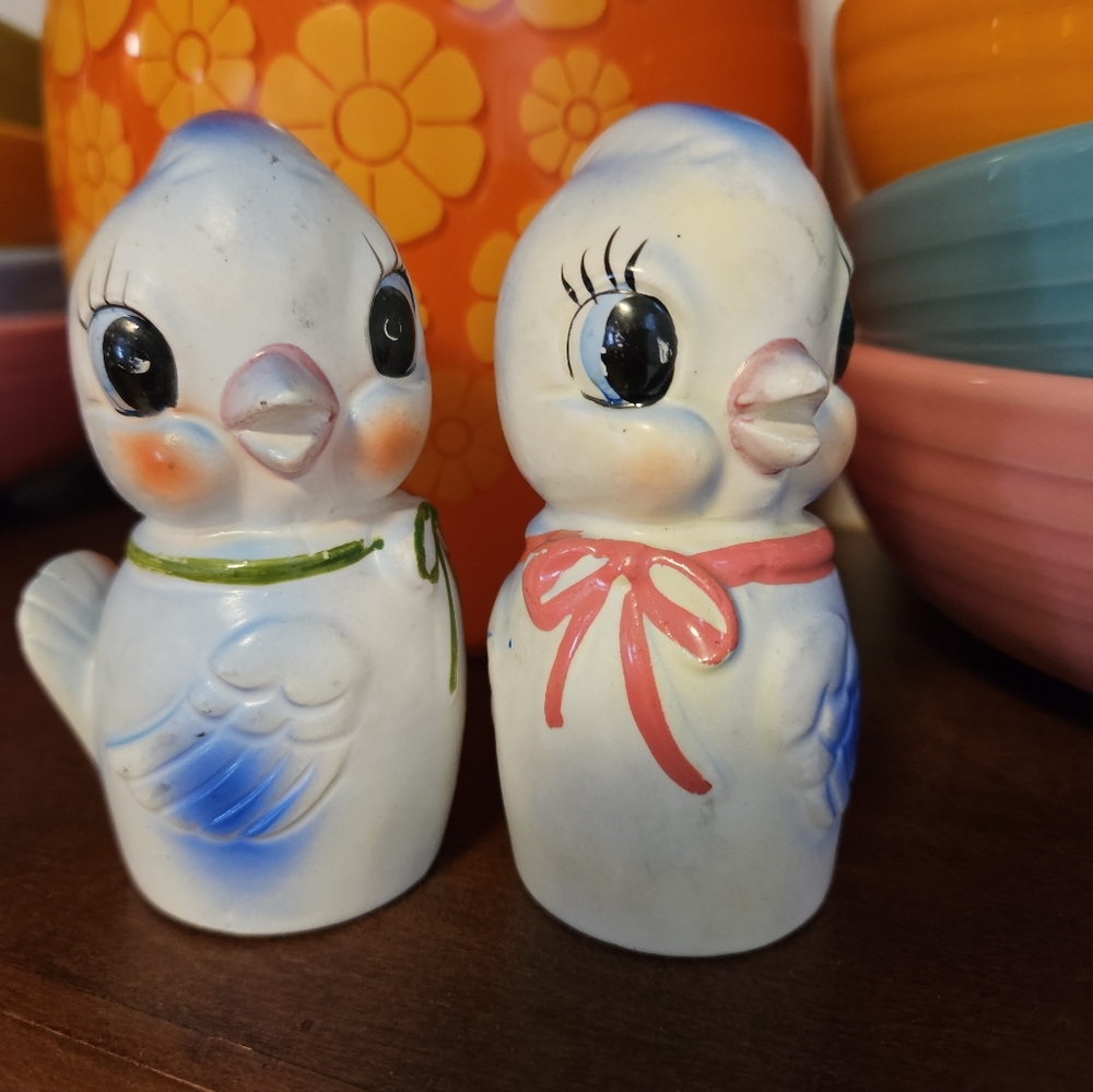 Mcm Kitsch Bluebird Japan Shakers